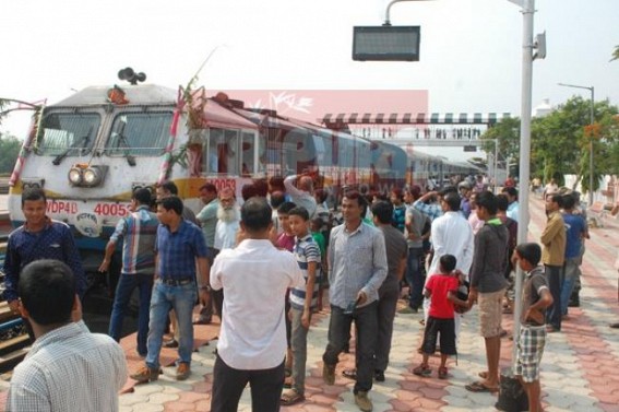 Indian railways to lay tracks at 7.7 km per day : Modi Govt's 'Act East' Policy ushers new era of BG Railway in Tripura 